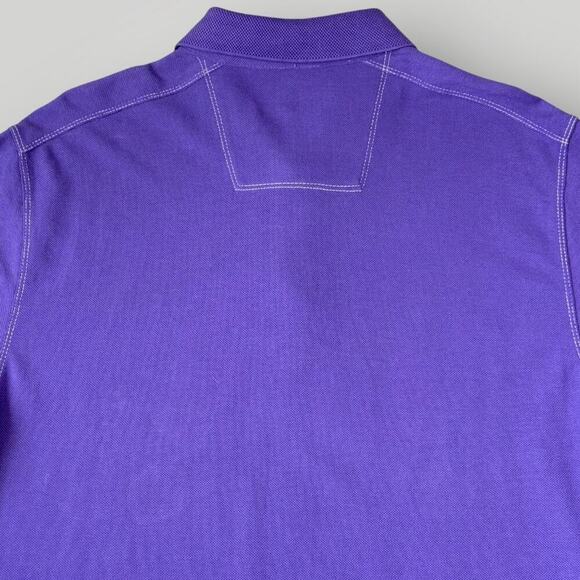 Jos A Bank Short Sleeves Travel Tech Performance Polo Knit Shirt Size XL Purple - Picture 8 of 14